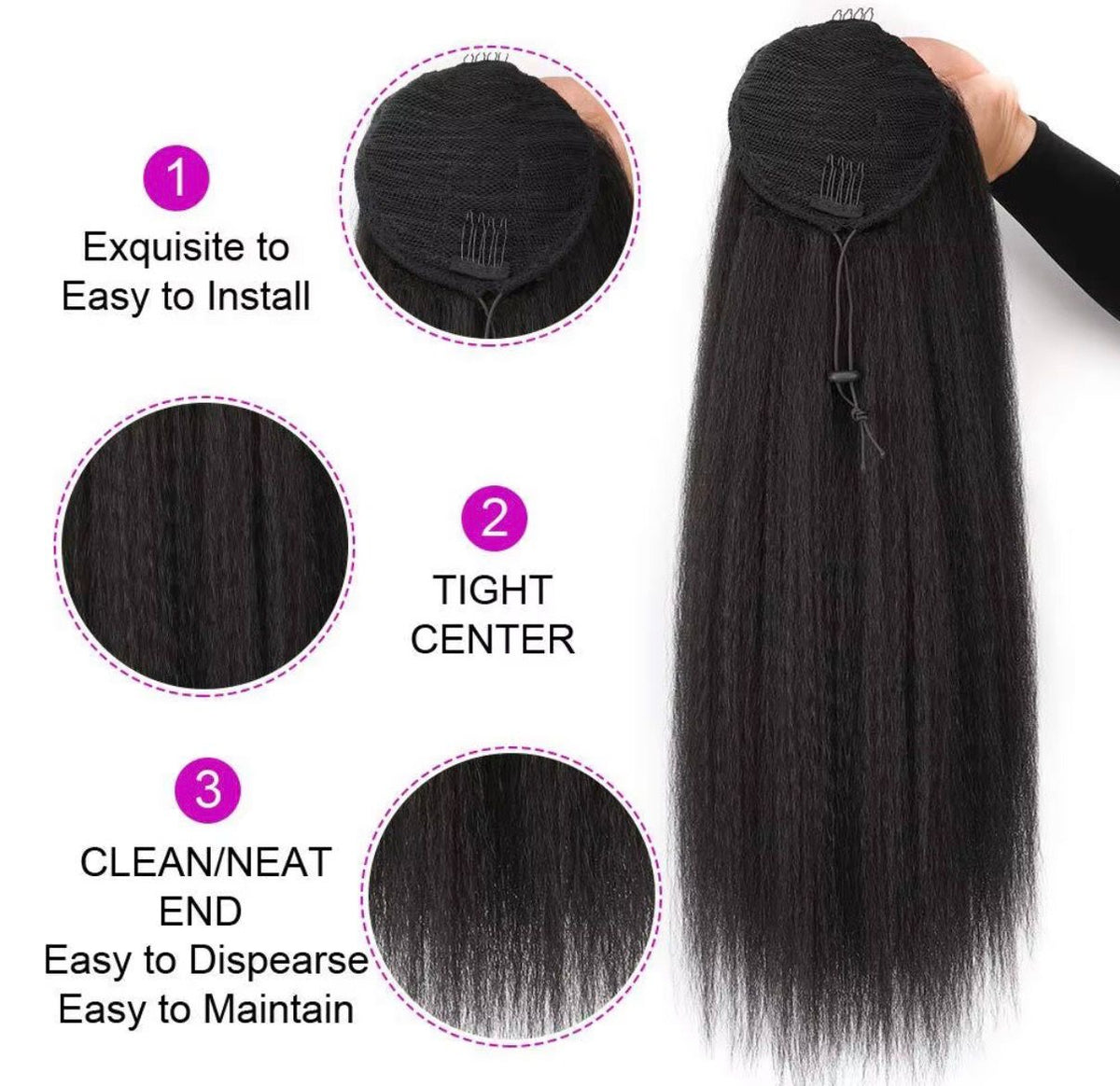 YAKI STRAIGHT PONYTAIL