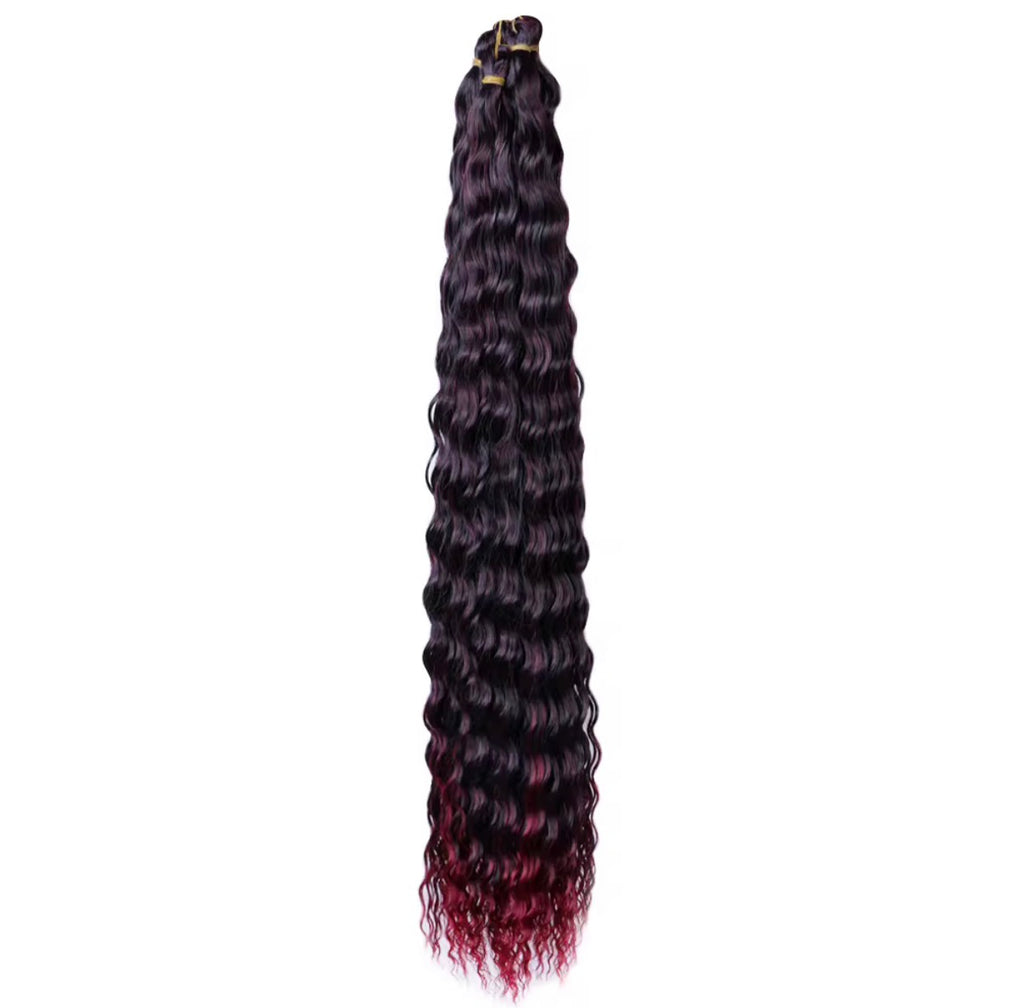 Deep Wave Extensions- Deep twists, Boho braids, Watermelon braids,