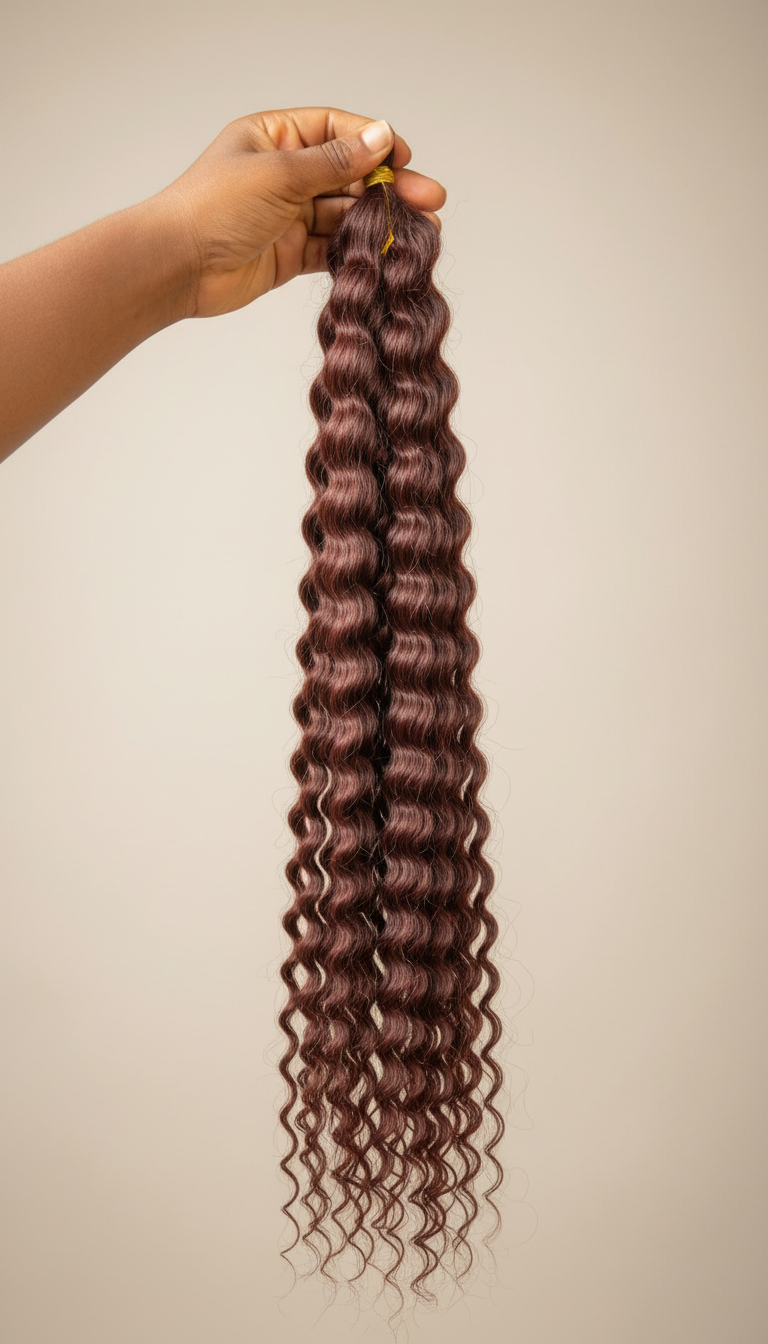 Deep Wave Extensions- Deep twists, Boho braids, Watermelon braids,