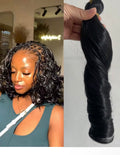 Silky Bob French Curls BOHO Hairstyles Synthetic Spiral Curl Braiding Extensions 10"
