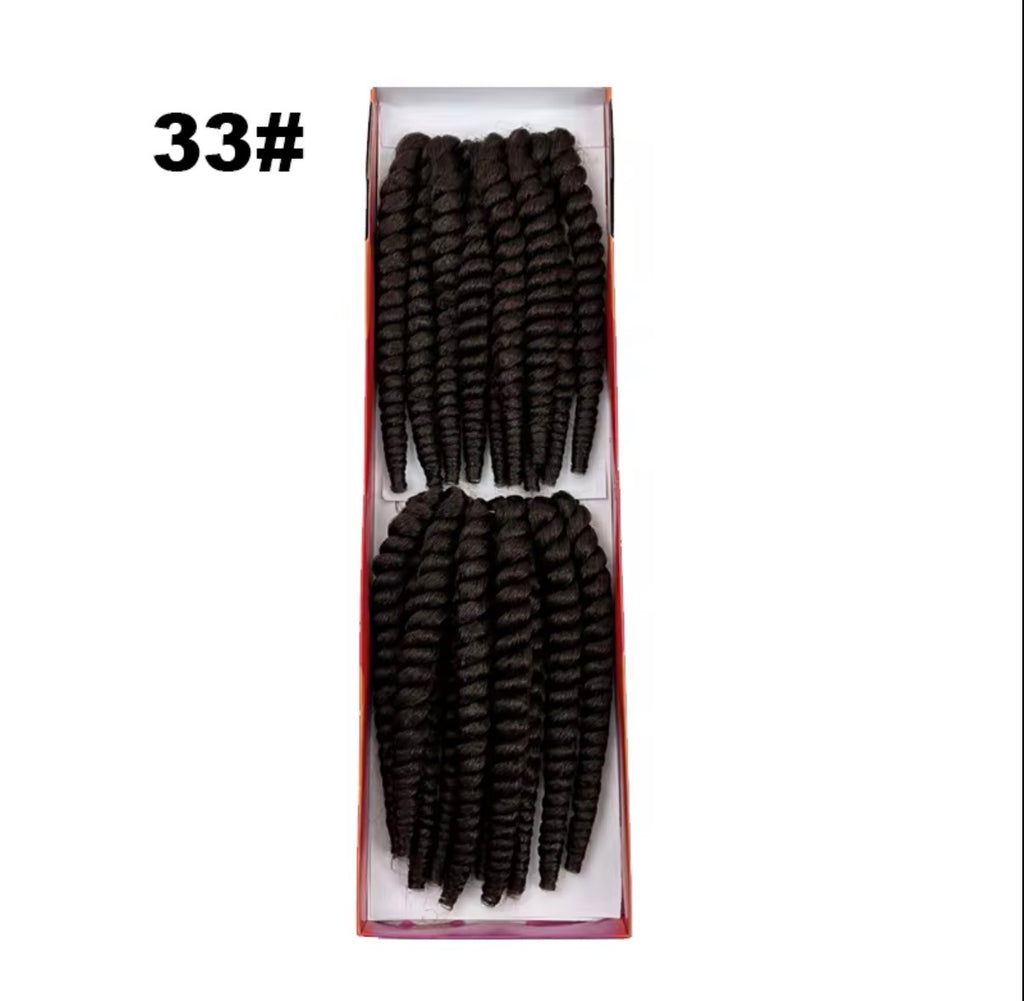 Havanna Curls Braiding Hair 8inches 20strands/pack